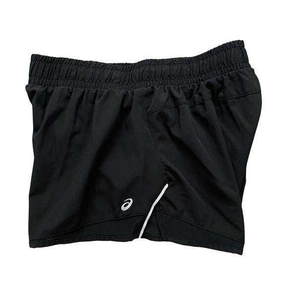 ASICS Core Split Womens Black Quick Dry Build In Brief Running Athletic Shorts S - Picture 6 of 10